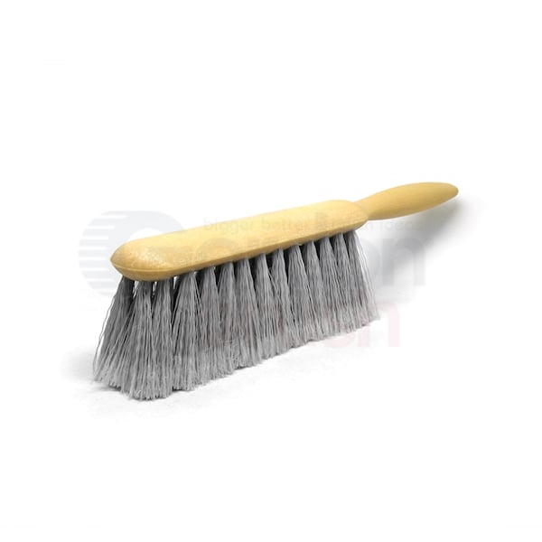 Gordon Brush Counter Duster - 5x15 Row Flagged Styrene Bristle Plastic Handle, PK12 M550090 - main